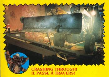 1984 O-Pee-Chee Gremlins #47 Crashing Through! Front