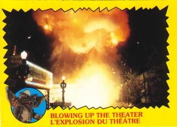 1984 O-Pee-Chee Gremlins #62 Blowing Up the Theater Front