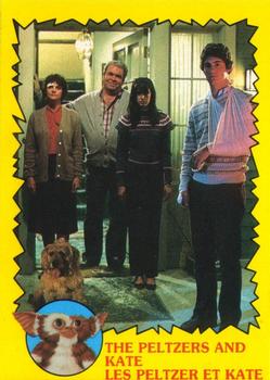 1984 O-Pee-Chee Gremlins #74 The Peltzers and Kate Front