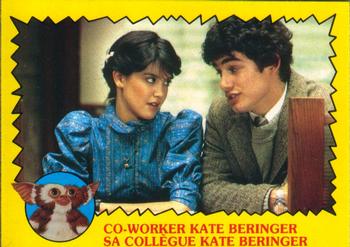 1984 O-Pee-Chee Gremlins #8 Co-Worker Kate Beringer Front