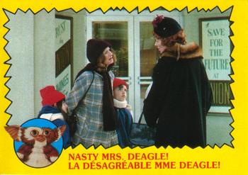 1984 O-Pee-Chee Gremlins #9 Nasty Mrs. Deagle! Front