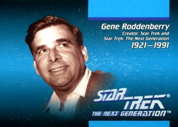 1992 Impel Star Trek: The Next Generation #003 Gene Roddenberry Front