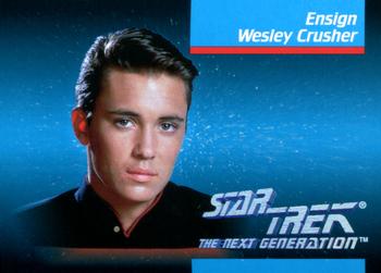 1992 Impel Star Trek: The Next Generation #012 Ensign Wesley Crusher Front