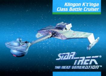 1992 Impel Star Trek: The Next Generation #032 Klingon K't'inga Class Battle Cruiser Front