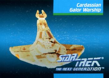 1992 Impel Star Trek: The Next Generation #038 Cardassian Galor Warship Front
