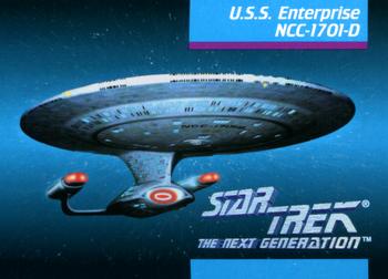 1992 Impel Star Trek: The Next Generation #043 U.S.S. Enterprise NCC-1701-D Front