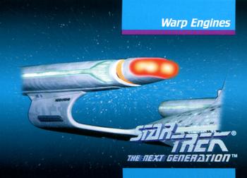 1992 Impel Star Trek: The Next Generation #049 Warp Engines Front