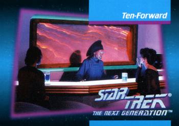 1992 Impel Star Trek: The Next Generation #062 Ten-Forward Front