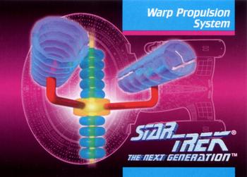 1992 Impel Star Trek: The Next Generation #102 Warp Propulsion System Front