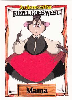 1991 Impel An American Tail: Fievel Goes West #4 Mama Mousekewitz Front