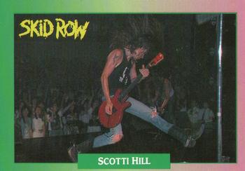 1991 Brockum Rock Cards #106 Scotti Hill Front