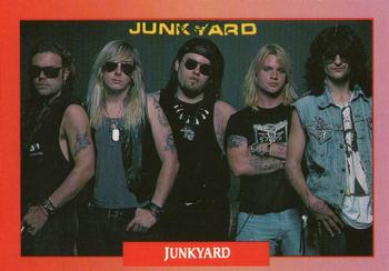 1991 Brockum Rock Cards #119 Junkyard Front