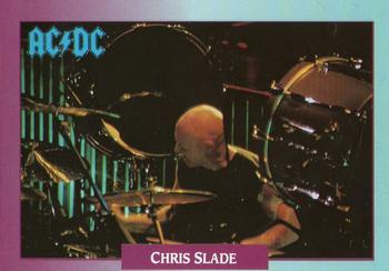 1991 Brockum Rock Cards #11 Chris Slade Front