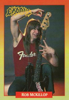 1991 Brockum Rock Cards #124 Rob McKillop Front