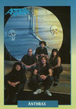 1991 Brockum Rock Cards #134 Anthrax Front