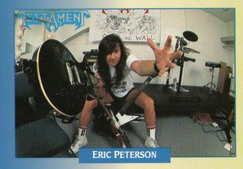 1991 Brockum Rock Cards #144 Eric Peterson Front