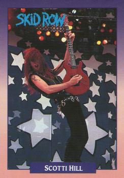 1991 Brockum Rock Cards #162 Scotti Hill Front