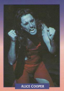 1991 Brockum Rock Cards #165 Alice Cooper Front