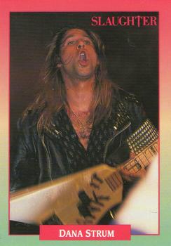 1991 Brockum Rock Cards #188 Dana Strum Front
