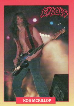 1991 Brockum Rock Cards #198 Rob McKillop Front