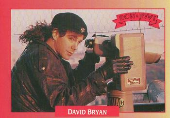 1991 Brockum Rock Cards #203 David Bryan Front