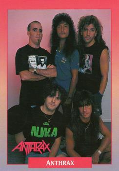 1991 Brockum Rock Cards #231 Anthrax Front