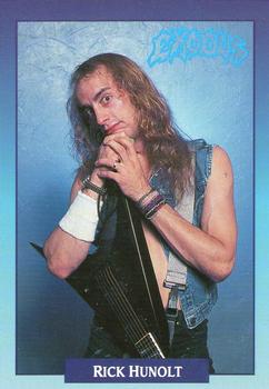 1991 Brockum Rock Cards #255 Rick Hunolt Front