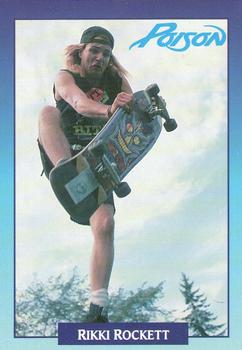 1991 Brockum Rock Cards #256 Rikki Rockett Front