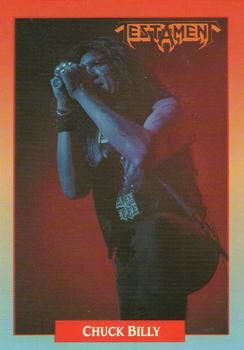 1991 Brockum Rock Cards #26 Chuck Billy Front