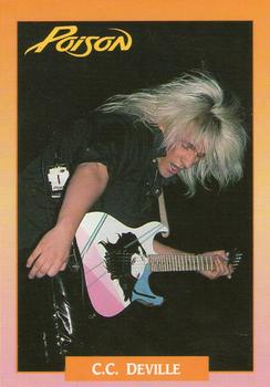 1991 Brockum Rock Cards #286 C.C. Deville Front