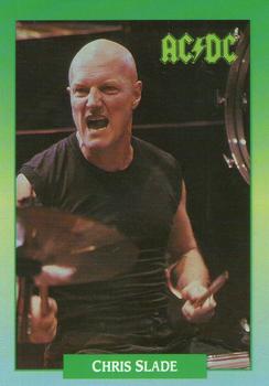1991 Brockum Rock Cards #37 Chris Slade Front