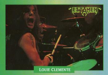 1991 Brockum Rock Cards #47 Louie Clemente Front
