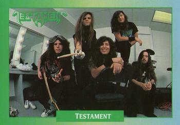 1991 Brockum Rock Cards #48 Testament Front