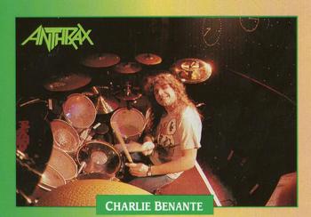 1991 Brockum Rock Cards #59 Charlie Benante Front
