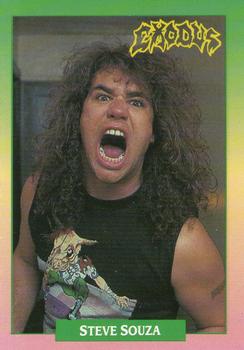 1991 Brockum Rock Cards #85 Steve Souza Front