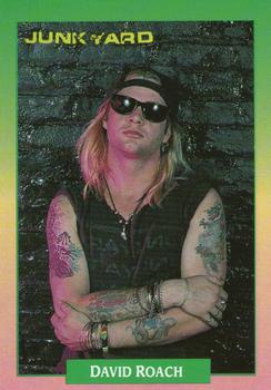 1991 Brockum Rock Cards #88 David Roach Front