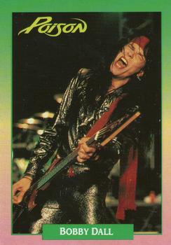 1991 Brockum Rock Cards #89 Bobby Dall Front