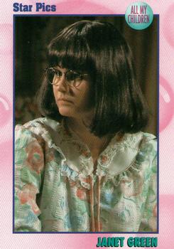 1991 Star Pics All My Children #32 Janet Green Front