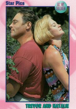 1991 Star Pics All My Children #37 Trevor and Natalie Front