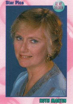 1991 Star Pics All My Children #5 Ruth Martin Front