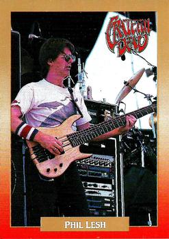 1991 Brockum Rock Cards - Grateful Dead Legacy #3 Phil Lesh Front