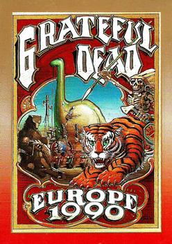 1991 Brockum Rock Cards - Grateful Dead Legacy #9 Europe 1990 Front