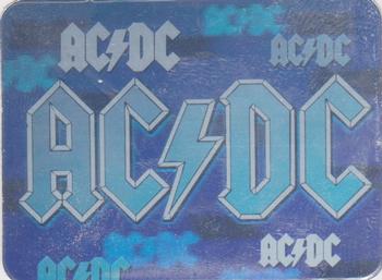 1991 Brockum Rock Cards - Logo Holograms #NNO AC/DC Front