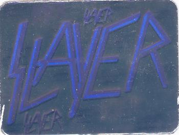 1991 Brockum Rock Cards - Logo Holograms #NNO Slayer Front