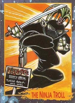 1992 Star Pics Troll Force #42 The Ninja Troll Front