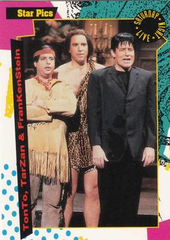 1992 Star Pics Saturday Night Live #101 Tonto, Tarzan & Frankenstein Front