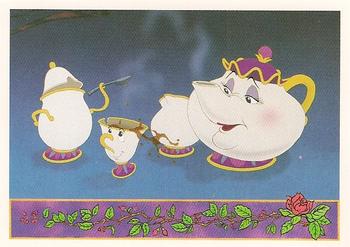 1992 Upper Deck Beauty and the Beast (English/Italian) #75 The teacup looked up at the teapot and said... Front
