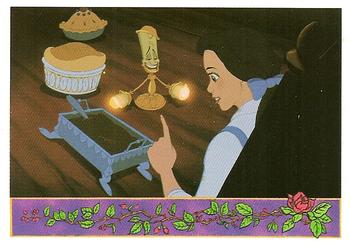 1992 Upper Deck Beauty and the Beast (English/Italian) #89 Smiling, Lumiere gracefully escorted Belle... Front