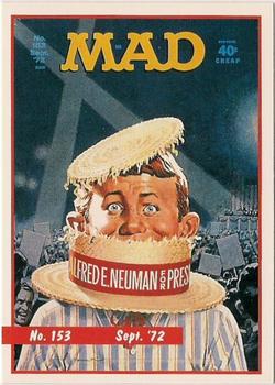 1992 Lime Rock Mad Magazine #153 September 1972 Front
