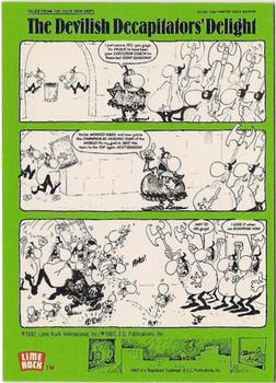 1992 Lime Rock Mad Magazine #241 September 1983 Back